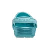 Klasické třpytivé nazouváky „Blue Teal“