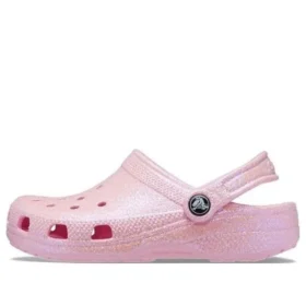Klasické třpytivé nazouváky „Pink“