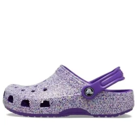 Klasické třpytivé nazouváky „Purple“