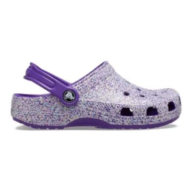 Klasické třpytivé nazouváky „Purple“