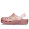 Klasické třpytivé nazouváky „Rose Pink“