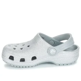 Klasické třpytivé nazouváky „Silver“