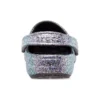 Klasické třpytivé nazouváky „Silver Multi“