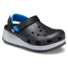 Klasické turistické nazouváky „Black Blue Red“
