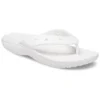 Klasické unisexové bílé žabky Crocs Classic Flip Casual
