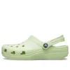 Klasické unisexové sandály Crocs Beach v šedozelené barvě