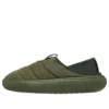 Klasické veganské semišové mokasíny „Army Green“