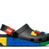 LEGO x Crocs Masterbrand Nazouváky „Black Multi“