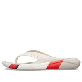 LiteRide Colorblock Slides „White Red“