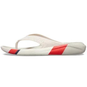 LiteRide Colorblock Slides „White Red“