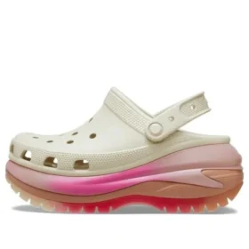 Mega Crush Color Dip Clog „White Pink“