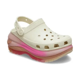 Mega Crush Color Dip Clog „White Pink“