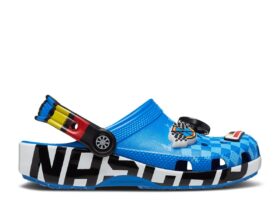 Nascar x Classic Clog Kids „Bright Cobalt“ Nascar x Classic Clog Kids „Bright Cobalt“