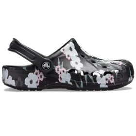 Nazouváky Baya s potiskem „Tropical Floral Black“