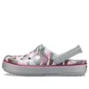 Nazouváky Crocband Graphic III „Grey Pink“