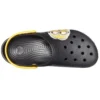 Nazouváky Crocband Minions „Black Yellow“