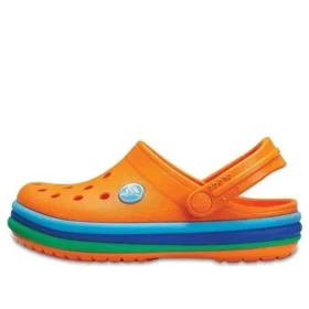 Nazouváky Crocband Rainbow Band „Orange Blue“