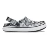 Nazouváky Off Court s potiskem „Grey Black White“