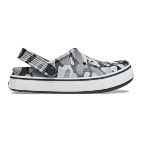Nazouváky Off Court s potiskem „Grey Black White“