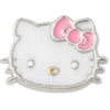 Ozdoba na boty Hello Kitty Glitter Cat Jibbitz