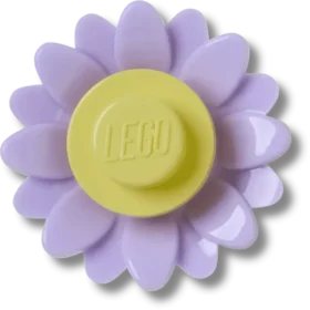 Ozdoby Jibbitz™ 4Lw – fialová květina