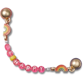 Ozdoby Jibbitz Be Happy Chain