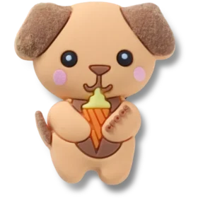 Ozdoby Jibbitz Cutie Ice Cream Puppy