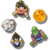 Ozdoby Jibbitz™ Dragon Ball Z, balení po 5 kusech