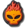 Ozdoby Jibbitz™ „Flaming Skull“