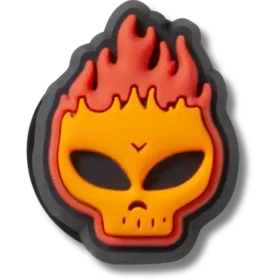 Ozdoby Jibbitz™ „Flaming Skull“