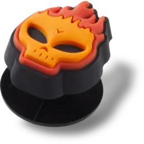 Ozdoby Jibbitz™ „Flaming Skull“