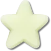 Ozdoby Jibbitz „Glow in the Dark Star“