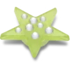 Ozdoby Jibbitz™ Green Gem Star