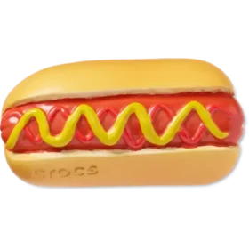 Ozdoby Jibbitz „Hot dog namočený v hořčici“