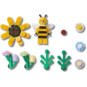 Ozdoby Jibbitz Lego® Botanicals, balení po 10 kusech