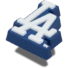 Ozdoby Jibbitz MLB Los Angeles Dodgers