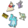 Ozdoby Jibbitz™ Monsters Inc, balení po 5 kusech