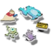 Ozdoby Jibbitz™ Monsters Inc, balení po 5 kusech