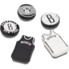 Ozdoby Jibbitz™ NBA Brooklyn Nets, balení po 5 kusech