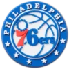 Ozdoby Jibbitz™ NBA Philadelphia 76ers