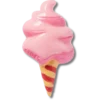 Ozdoby Jibbitz „Pink Cotton Candy“