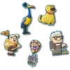 Ozdoby Jibbitz Pixar up, balení po 5 ks