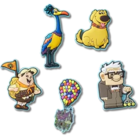 Ozdoby Jibbitz Pixar up, balení po 5 ks