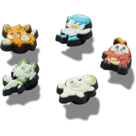 Ozdoby Jibbitz™ Pokémon Paldea, balení po 5 kusech