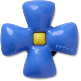 Ozdoby Jibbitz „Puffy Blue Flower“