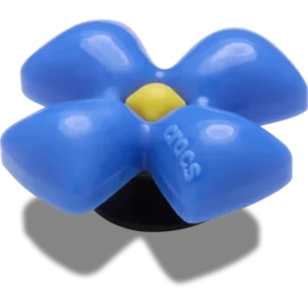 Ozdoby Jibbitz „Puffy Blue Flower“