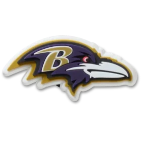Ozdoby Jibbitz™ s logem NFL Baltimore Ravens