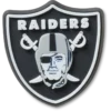 Ozdoby Jibbitz s logem NFL Las Vegas Raiders