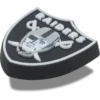 Ozdoby Jibbitz s logem NFL Las Vegas Raiders
