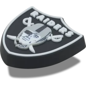 Ozdoby Jibbitz s logem NFL Las Vegas Raiders